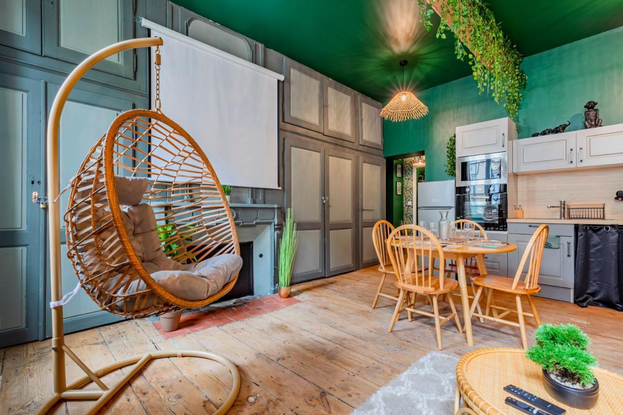 Appartement Jungle - Libourne Centre - 4 Pers - Sauna - Netflix 外观 照片