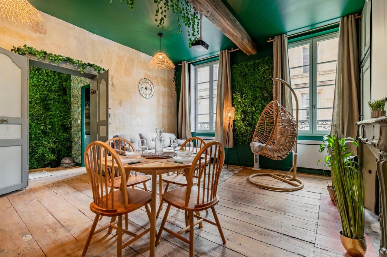 Appartement Jungle - Libourne Centre - 4 Pers - Sauna - Netflix 外观 照片