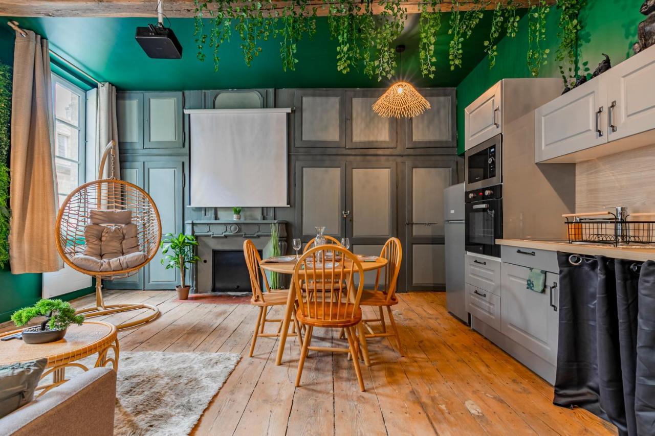 Appartement Jungle - Libourne Centre - 4 Pers - Sauna - Netflix 外观 照片